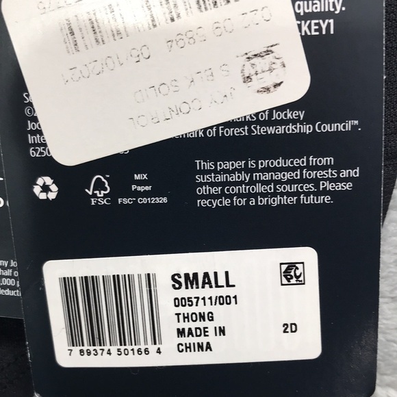 Jockey Everyday Slimming Thong & Slimming Shorts Size Small New - Picture 7 of 14